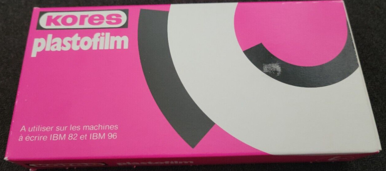 Kores Plastofilm No 140A in box BLUE, RED, or BLACK