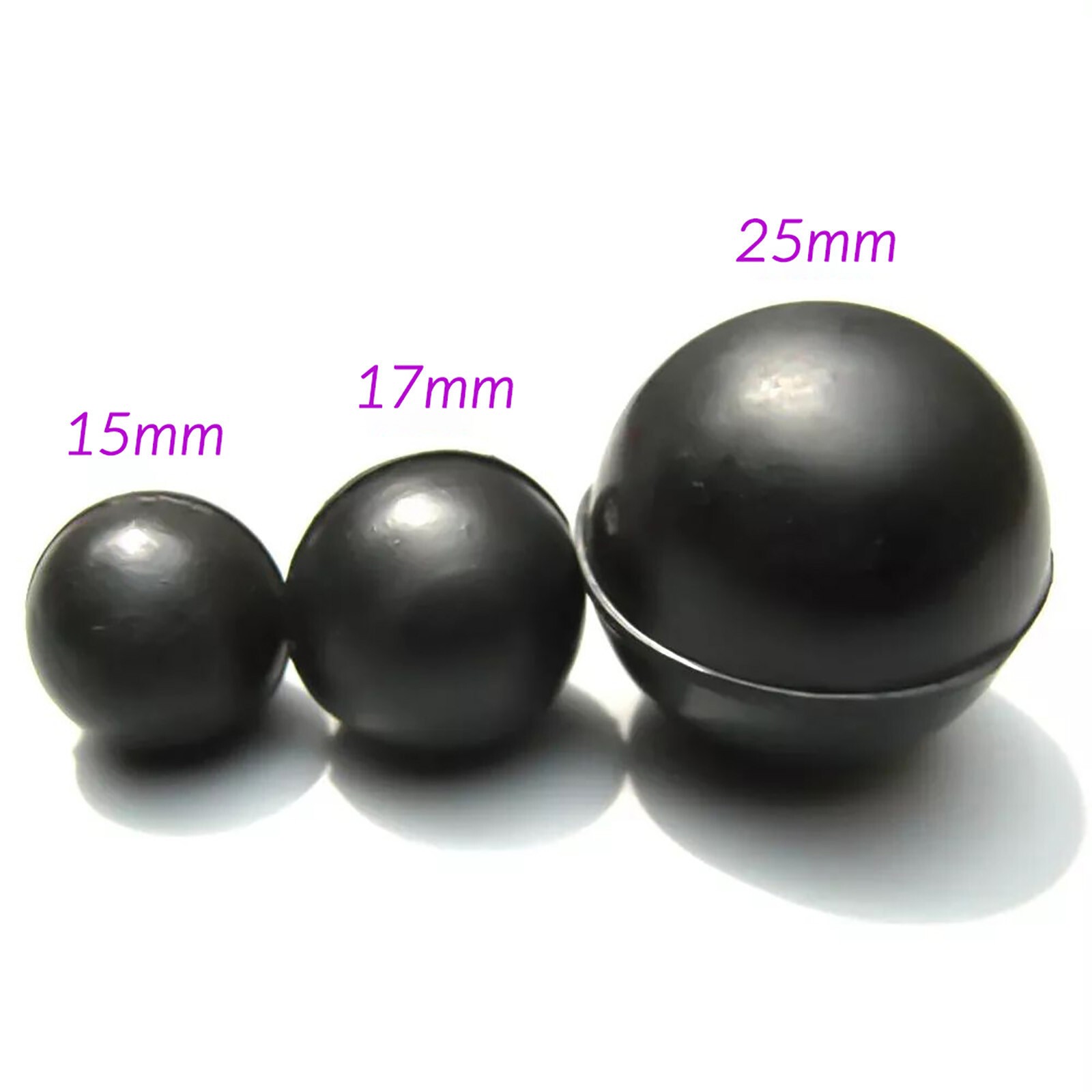 Nitrile Rubber Balls 2mm 2.5mm – 100mm Black Round Solid Rubber Ball Bouncy Ball