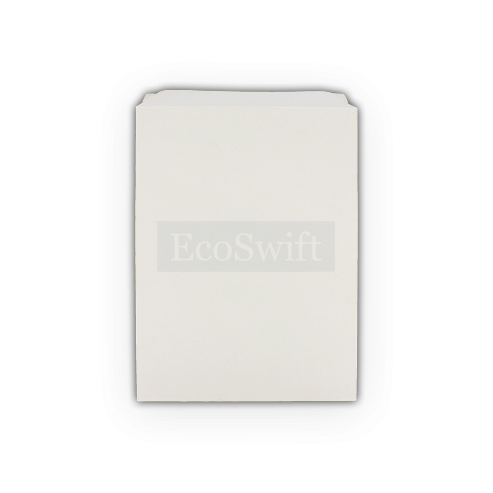 5 6 x 8 EcoSwift White CD/DVD Photo Ship Flats Cardboard Envelope Mailer Mailers