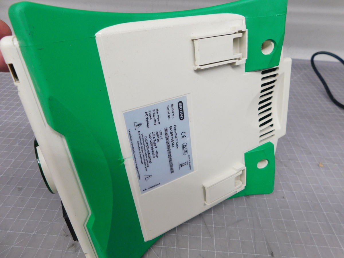 BIO-RAD POWERPAC BASIC ELECTROPHORESIS POWER SUPPLY M6952