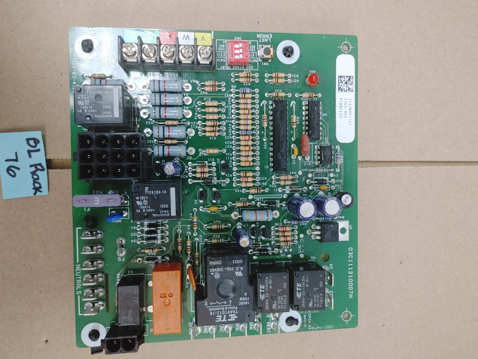 Goodman 1165-410 PCBBF132 Furnace Control Circuit Board