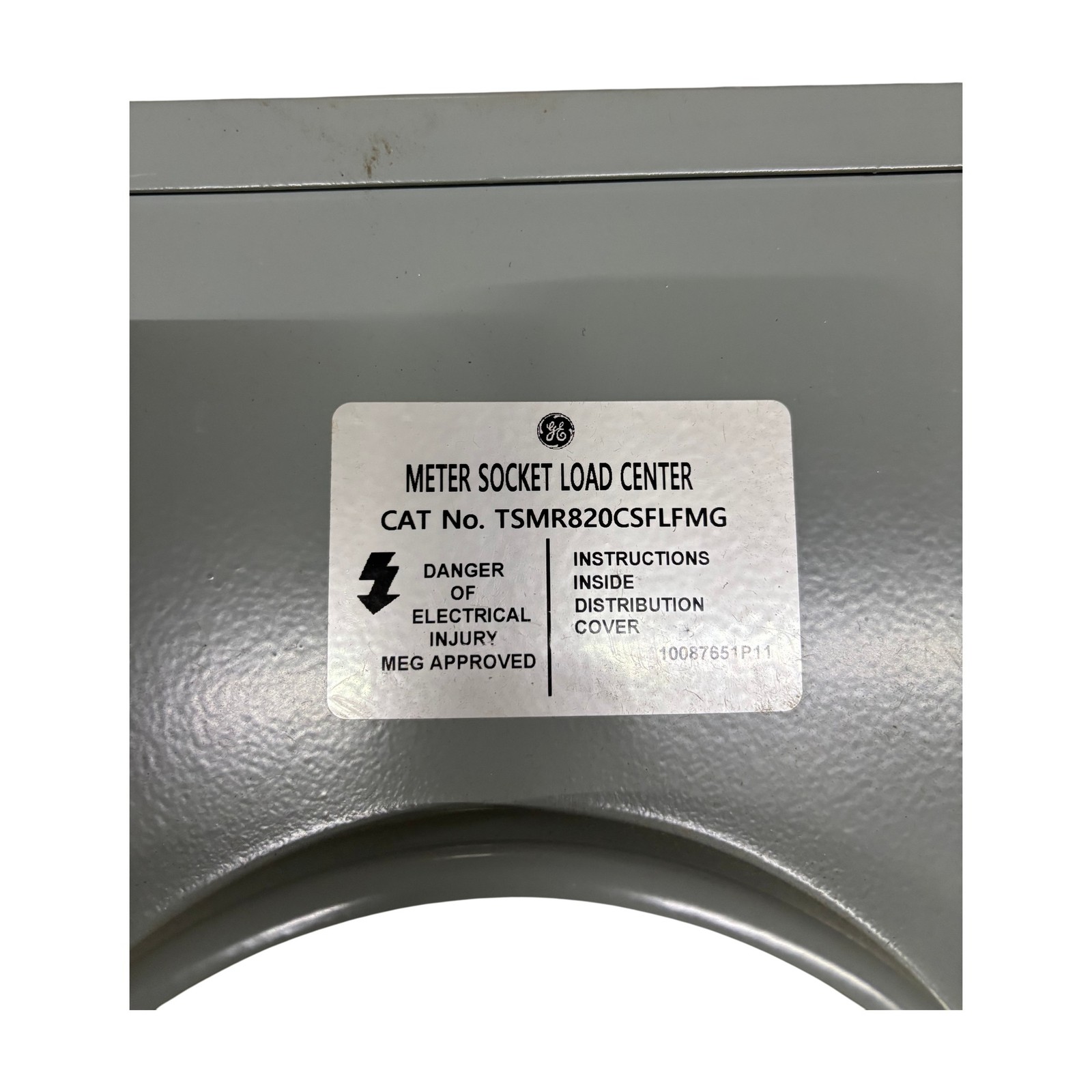 GE TSMR820CSFLFMG 200A 120/240V Meter Socket Load Center Combo