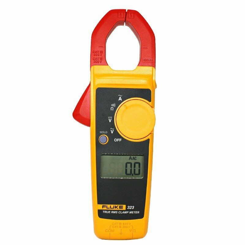 one NEW Fluke 323 Digital Clamp Meter Multimeter AC DC Voltage Rms Amp True
