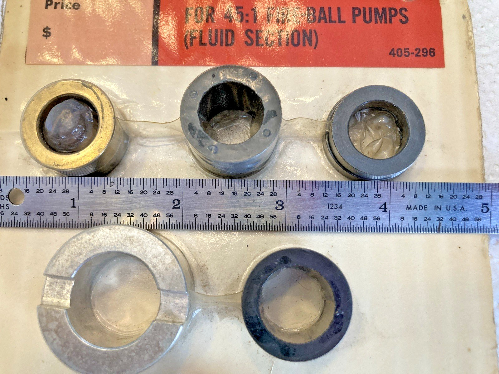 GENUINE GRACO 204-164 REPAIR KIT FOR 45:1 FIRE-BALL PUMPS – NOS *FREE SHIPPING*