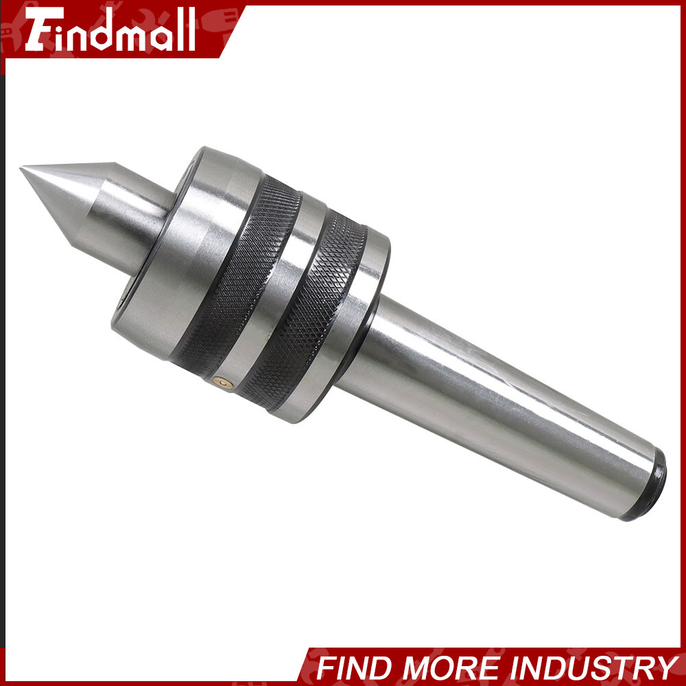 Findmall MT4 Live Center Morse Taper 4MT Triple Bearing Lathe Medium Duty CNC