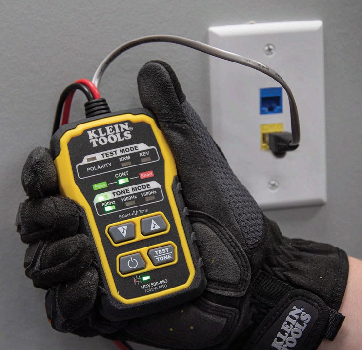 VDV500-820 Wire Tracer Kit, Tone Generator & Probe, Tester for RJ45 RJ11 RJ12 Ca