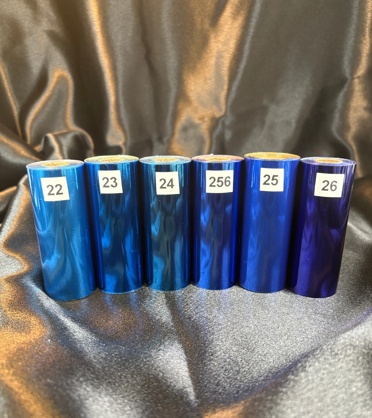 Hot Stamp Foil Gilding Foiling – 20 Roll Sampler You choose the Colors FREE SHIP