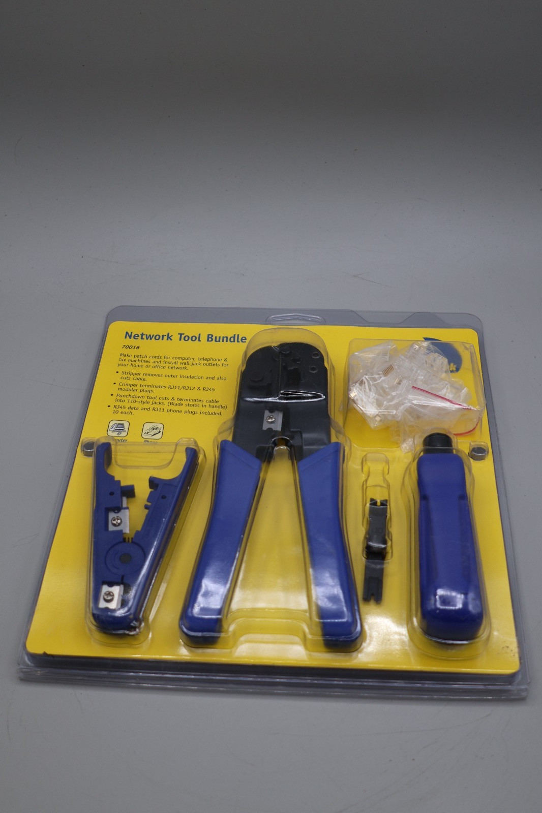 Computer & Phone Crimp Bundle DATASHARK 70016 By Data Shark Network Bundle