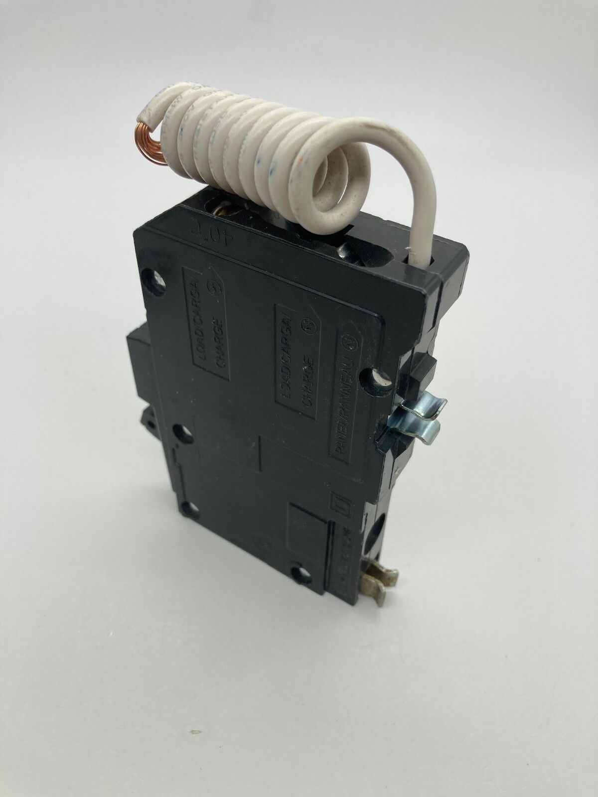 Square D QO120GFI 1 Pole 20 Amp 120VAC Plug On Ground Fault GFCI Circuit Breaker