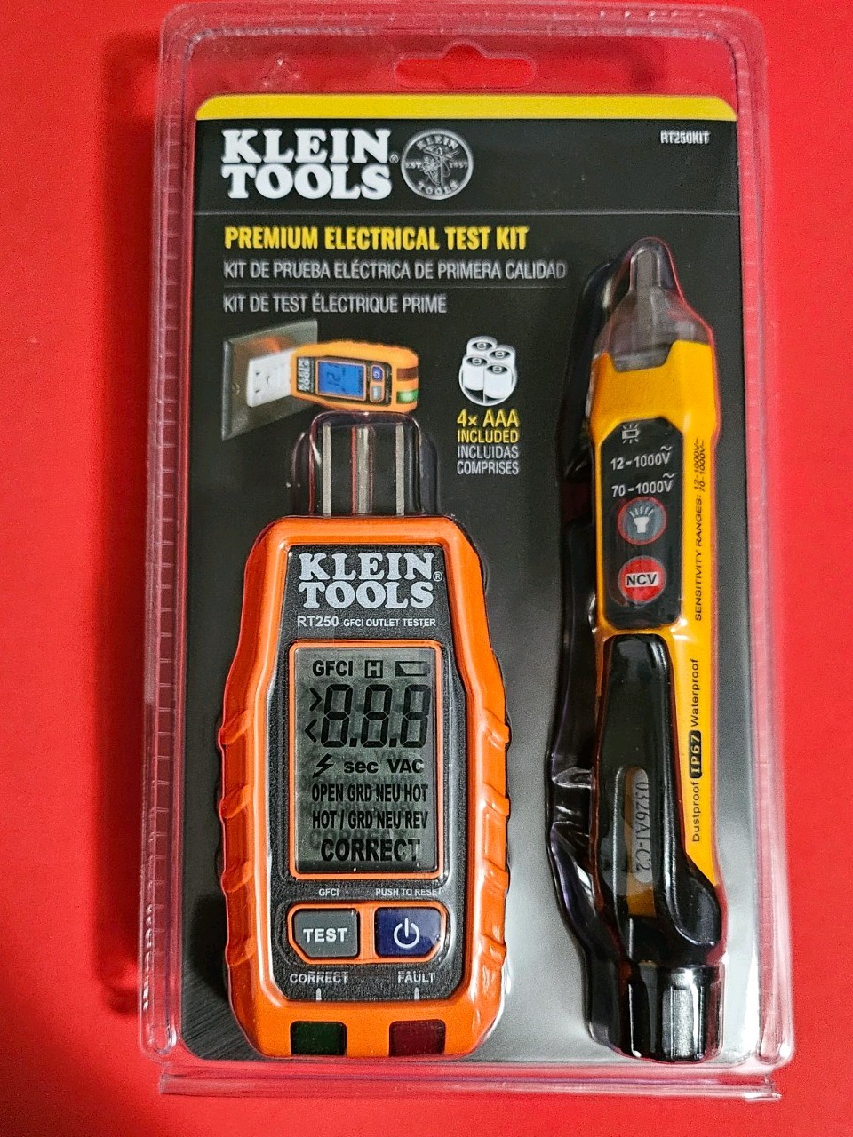 Klein Tools (RT250KIT) Premium Electrical Test Kit