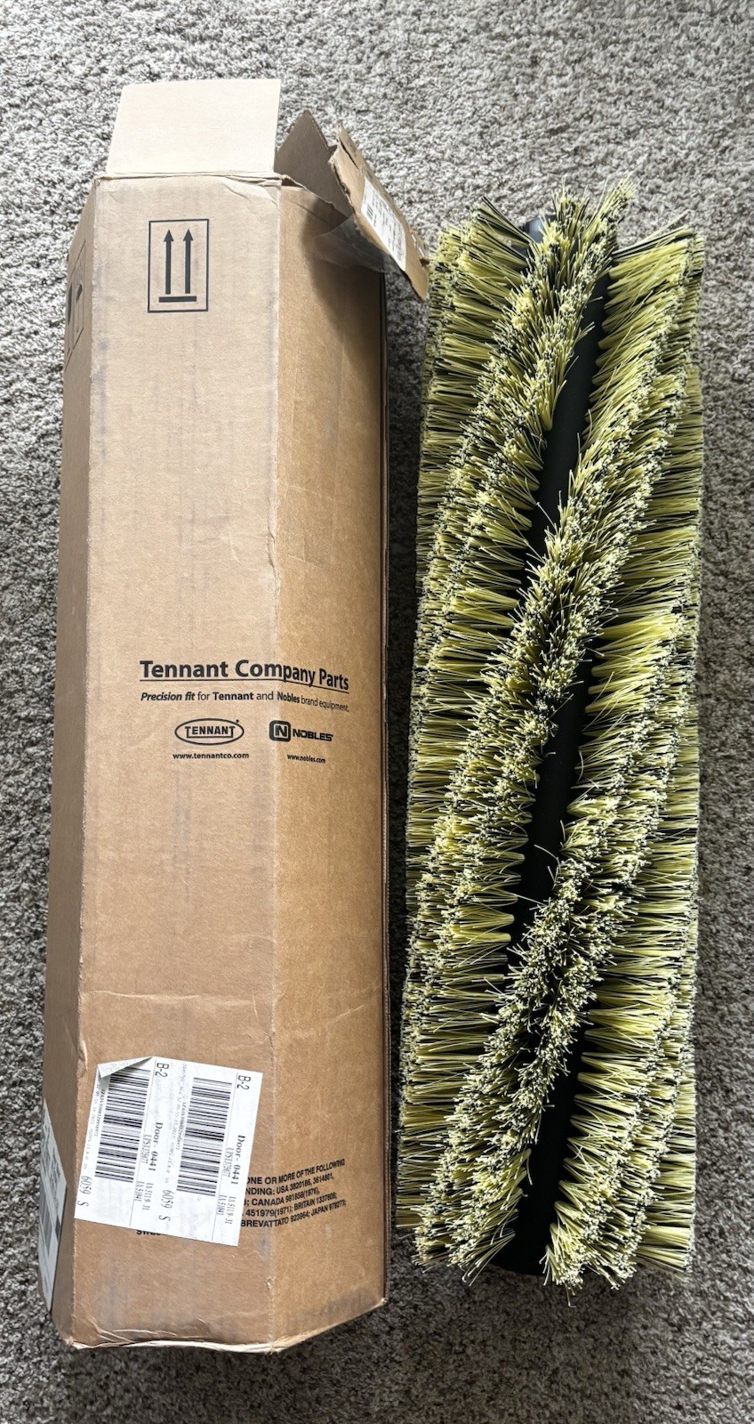 Tennant Floor Sweeper 28” Brush For Model 140 Walk Behind Sweeper 06DR PYP HEX