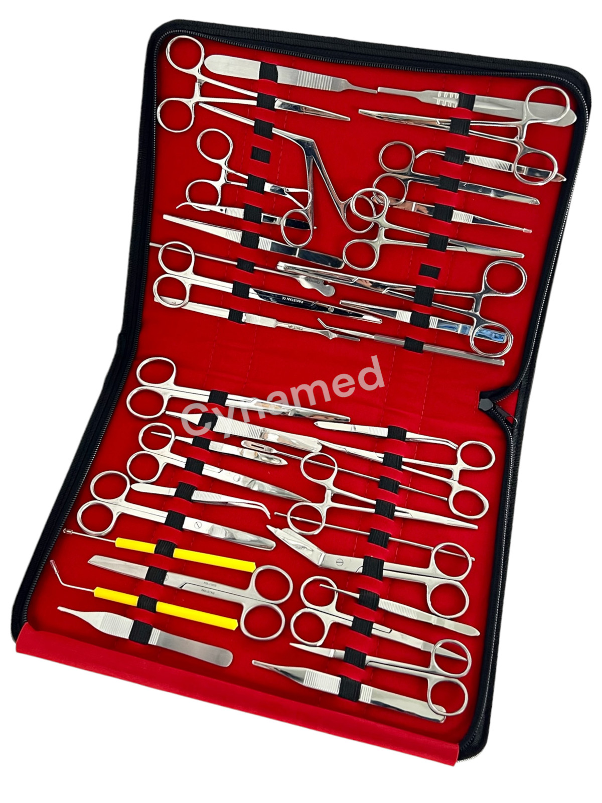 157 PC US MILITARY FIELD MINOR SURGERY SURGICAL VETERINARY INSTRUMENTS KIT