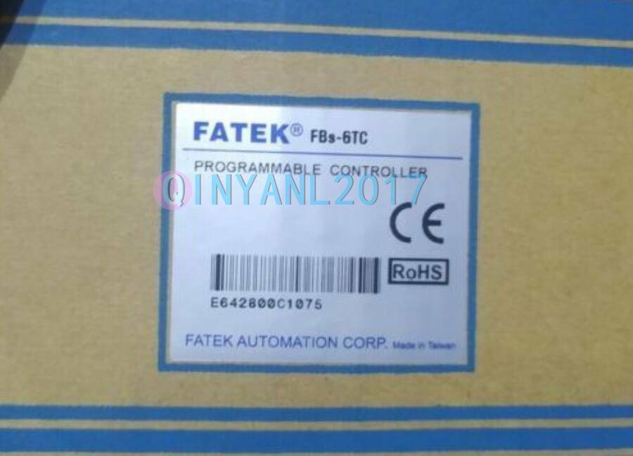 Fatek PLC Input Module FBS-6TC New In Box
