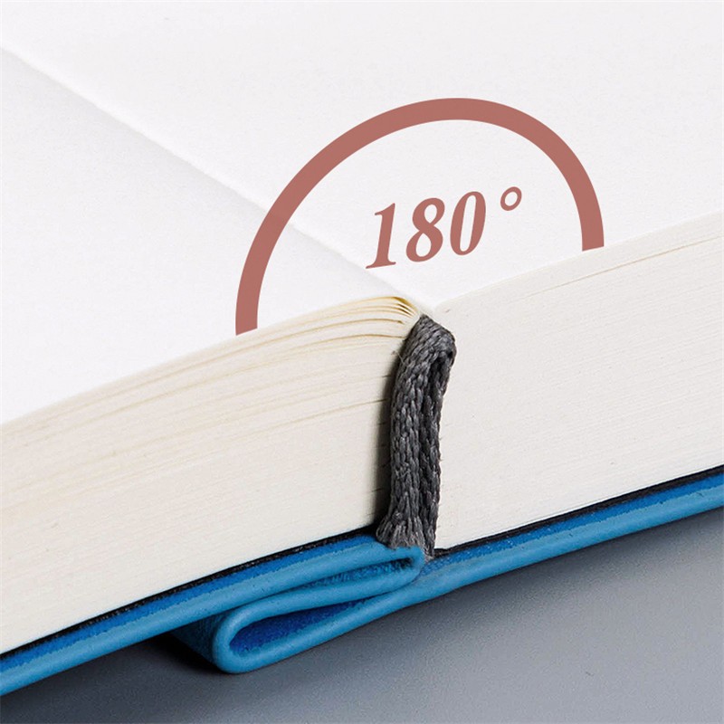 A6 Size 5.7*4″ Small Soft PU Leather Thick Notebook 640 Pages Blank Journal