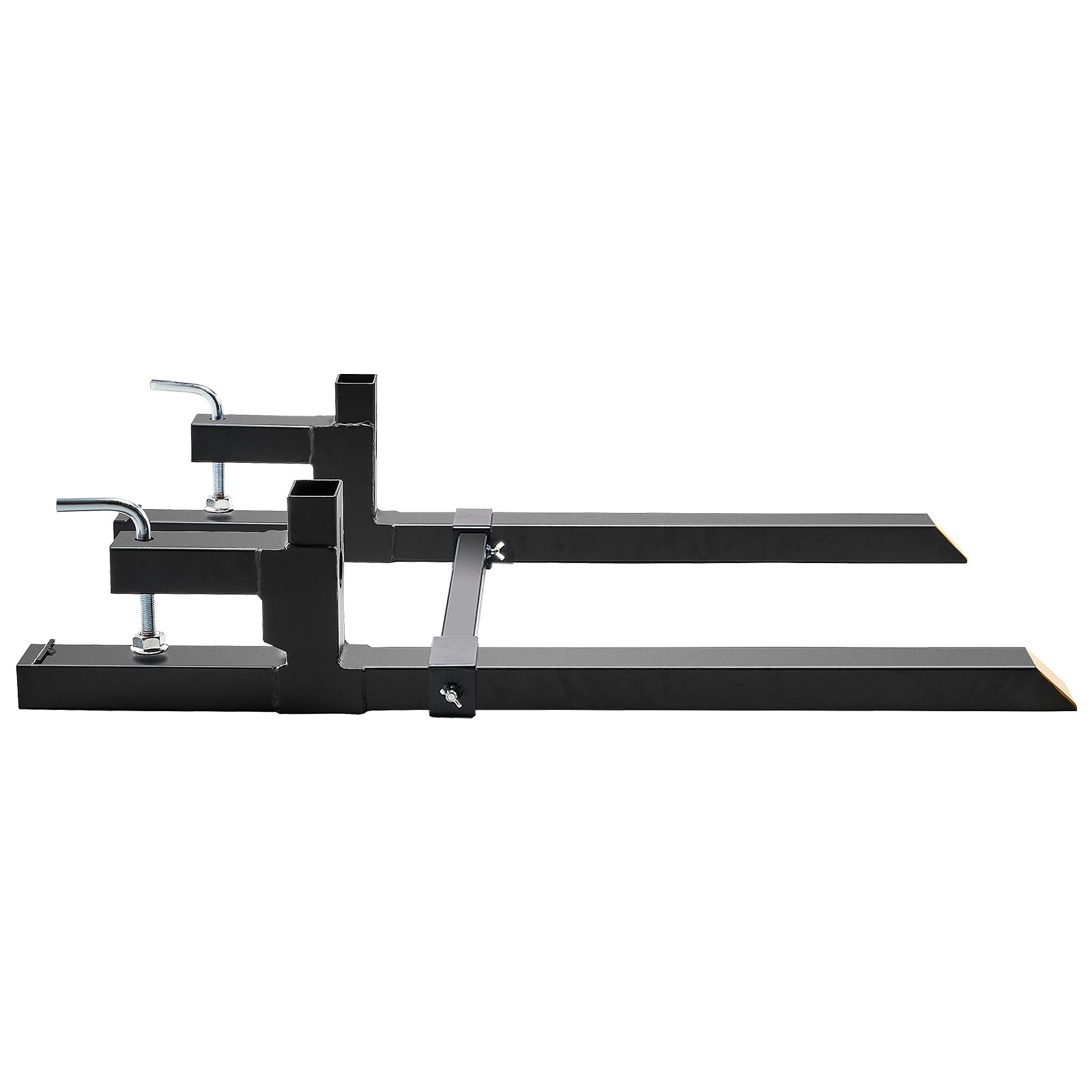 VEVOR Pallet Forks 2000/4000 lbs Bucket Clamp on Skid Steer Loader 43» 60»