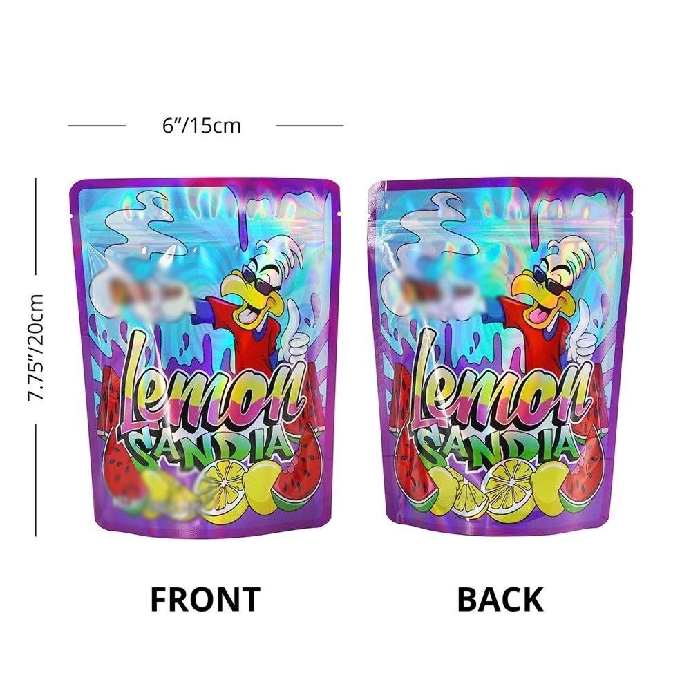 28g Mylar Bags Heat Sealable & Resealable for Samples & Food Packaging