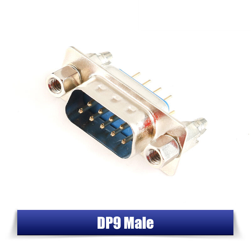 DB9 DB15 DB25 DB37 Straight Plug Male / Female Socket D-sub PCB Welded Connector