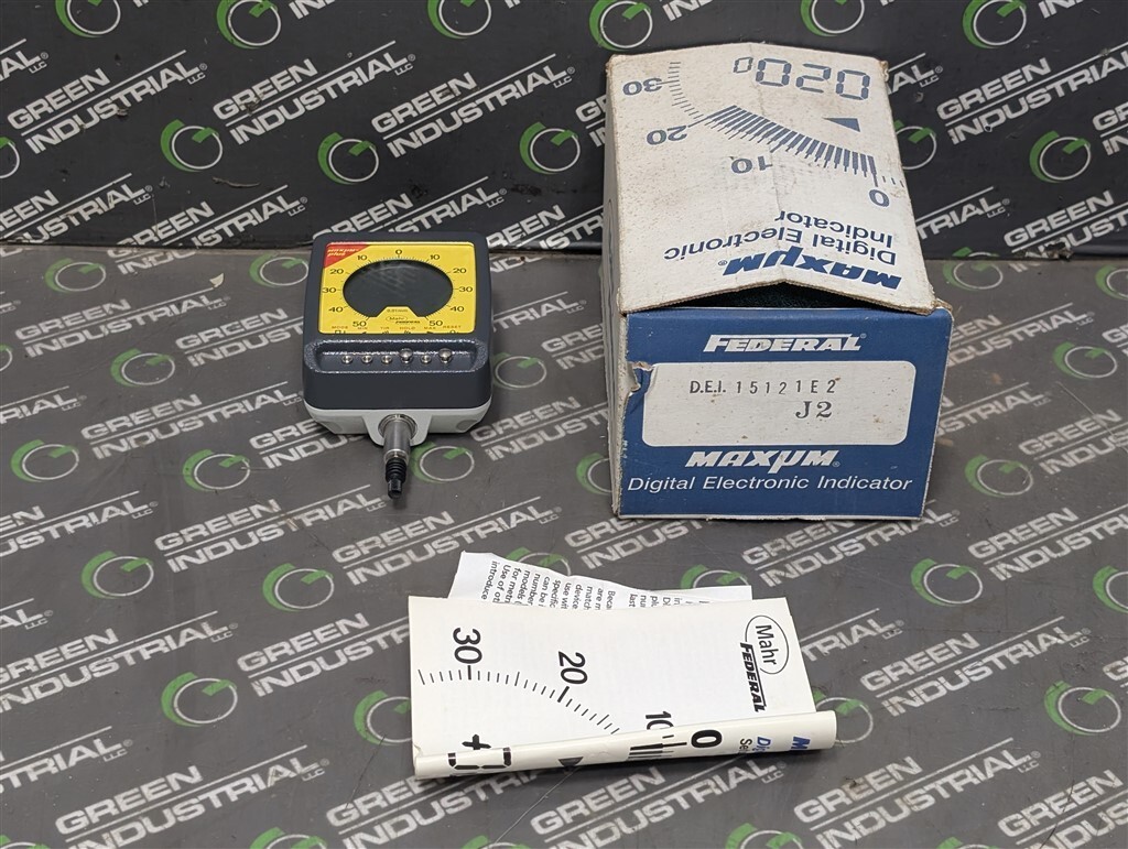 NEW Mahr Federal DEI-15121-E2 Maxμm Digital Electronic Indicator