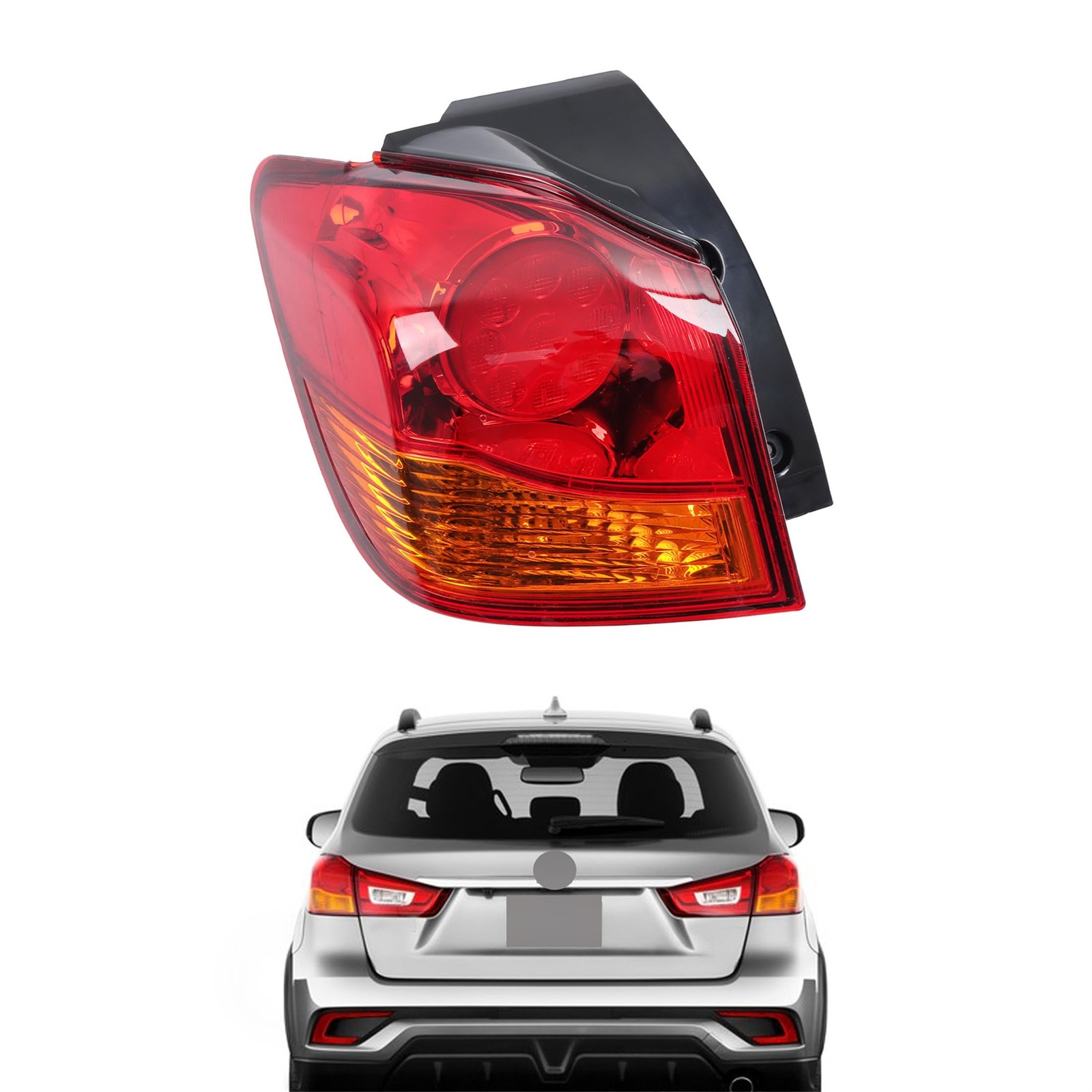 Outer Tail Light Replacement for Mitsubishi Outlander 2011-2019