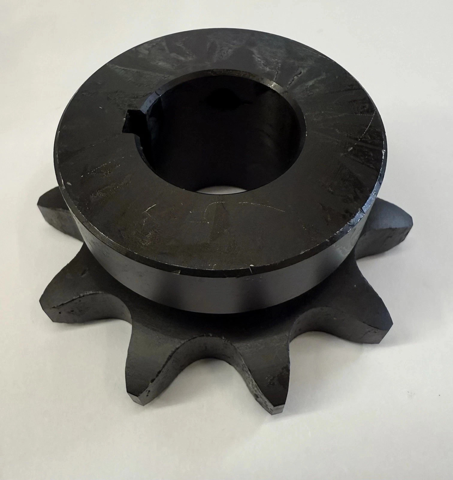 80BS10H X 1-3/8″ Type B Heat Treated Sprocket for #80 Chain 10 Tooth 1-3/8″ Bore