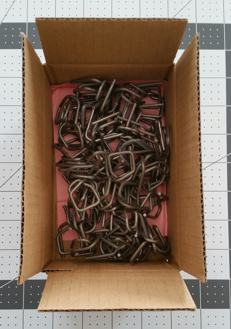 Steel Wire Buckles for 1/2″ Polypropylene Strapping – 60 pieces