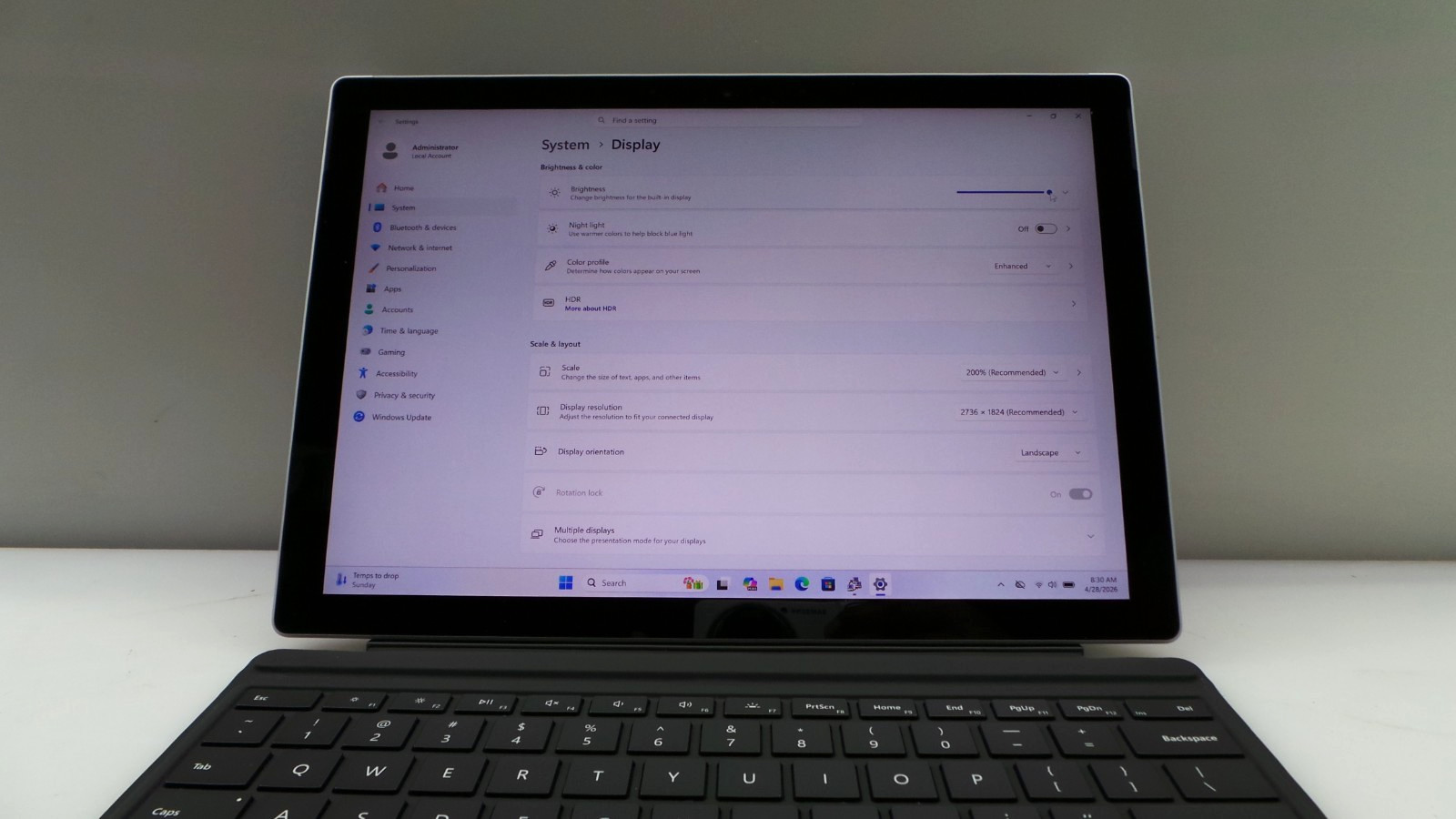 LOT OF 7 Microsoft Surface Pro 7 + 12.3″ i5-1135G7 2.40GHz 16GB RAM 256GB SSD