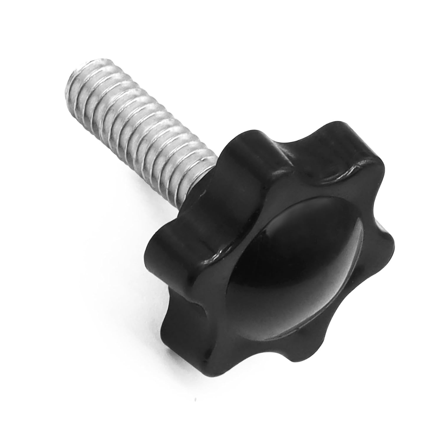 10 Pieces 1/4»-20-1» Thread Knob Plastic Star Shaped Nut Clamping Male Handle