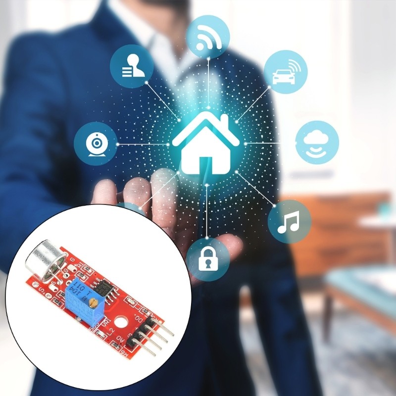 Audios Detection Module Sound Sensors Board with Analog and Digital Output