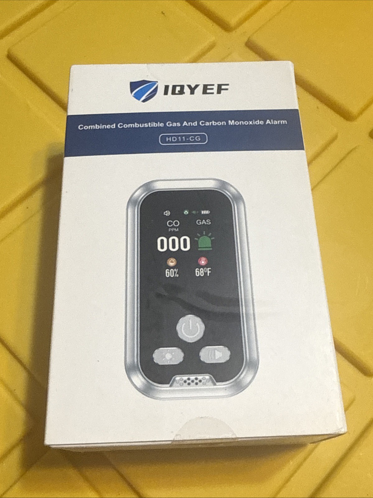 Iqyef HD11-CG Combined Smoke Combustible Gas And Carbon Monoxide Alarm