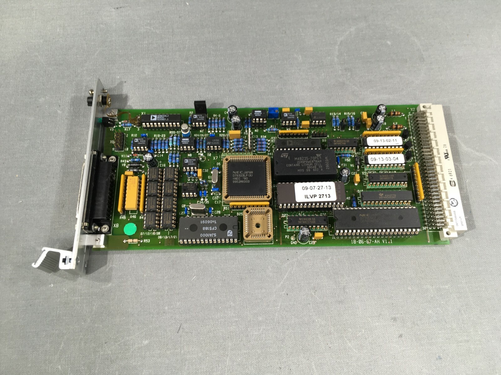 TRUMPF HAAS-LASER HAAS LASER ILV 2 18-06-67-00/07 09-07-27-13 BOARD CARD