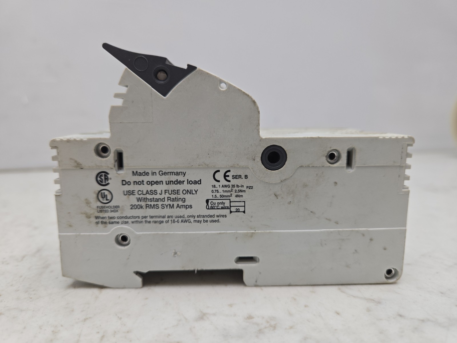Mixed Lot of 14 Fuse Holders Allen Bradley Ferraz Shawmut Bussmann 1P 2P 3P Pole