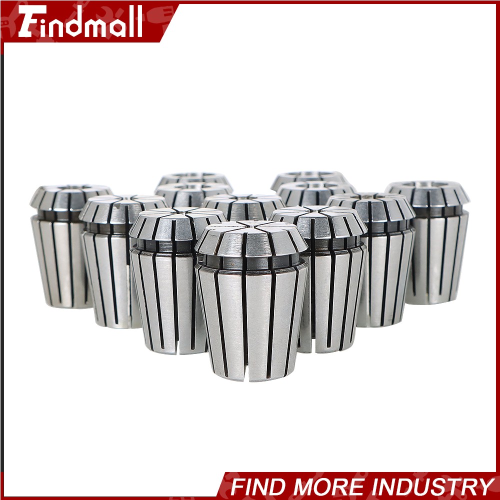 Findmall 12Pcs ER25 1/8″-5/8″ Spring Collet Set for Engraving Milling Lathe Tool