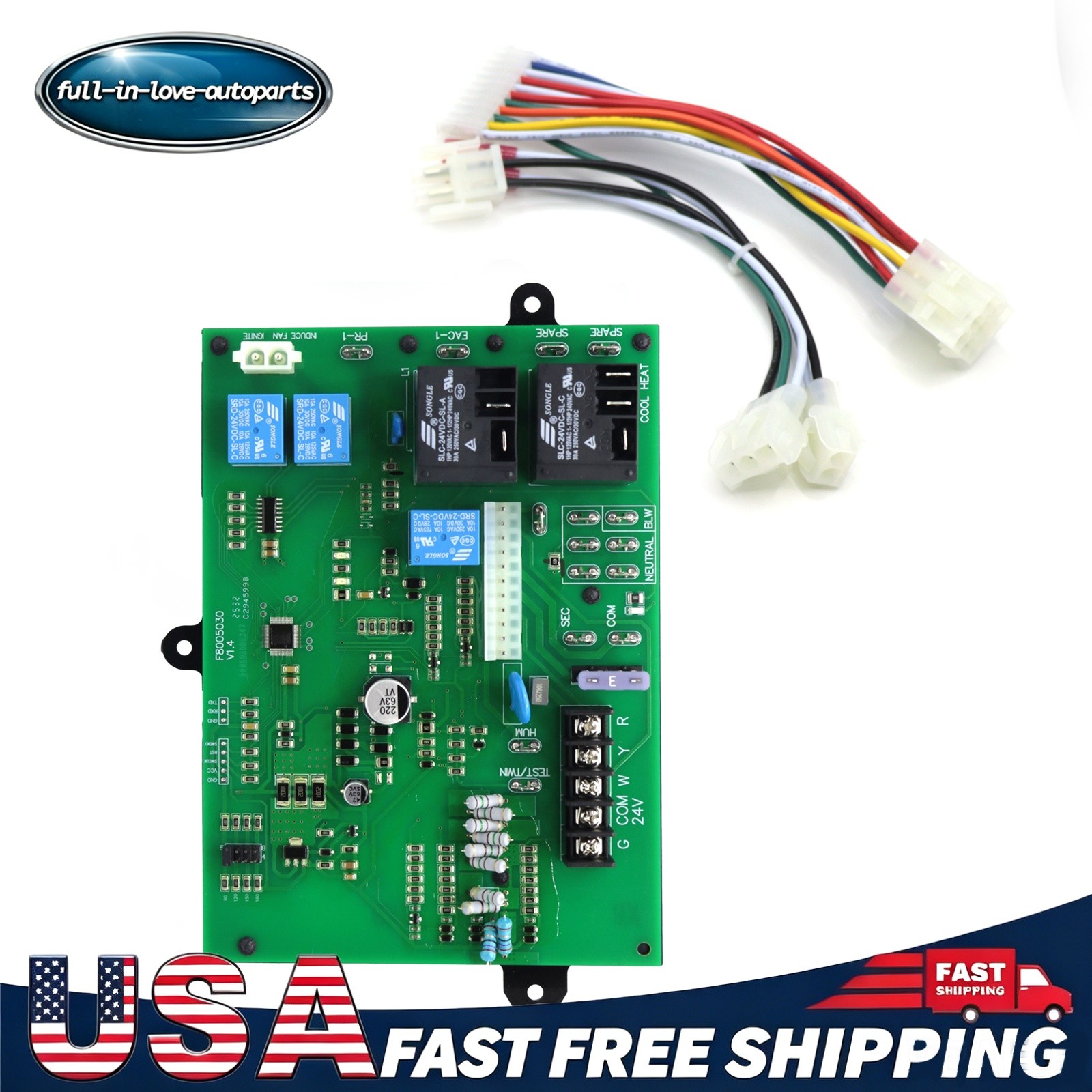 ICM Controls ICM282B Fixed Speed Control Module Board for Carrier Furnaces New