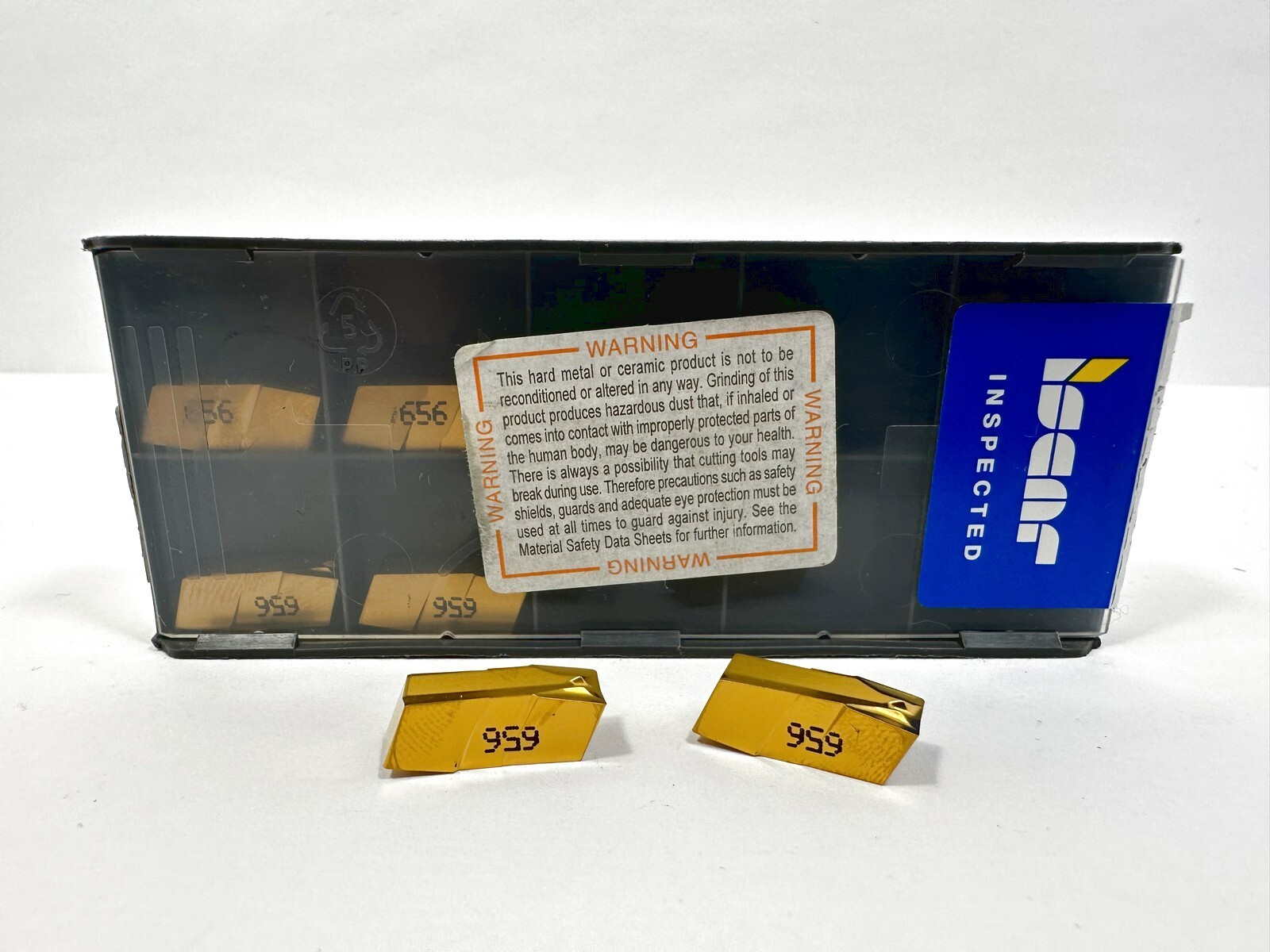 ISCAR GIF 6.00E-0.40 New Carbide Inserts 6400218 Grade IC656 6pcs