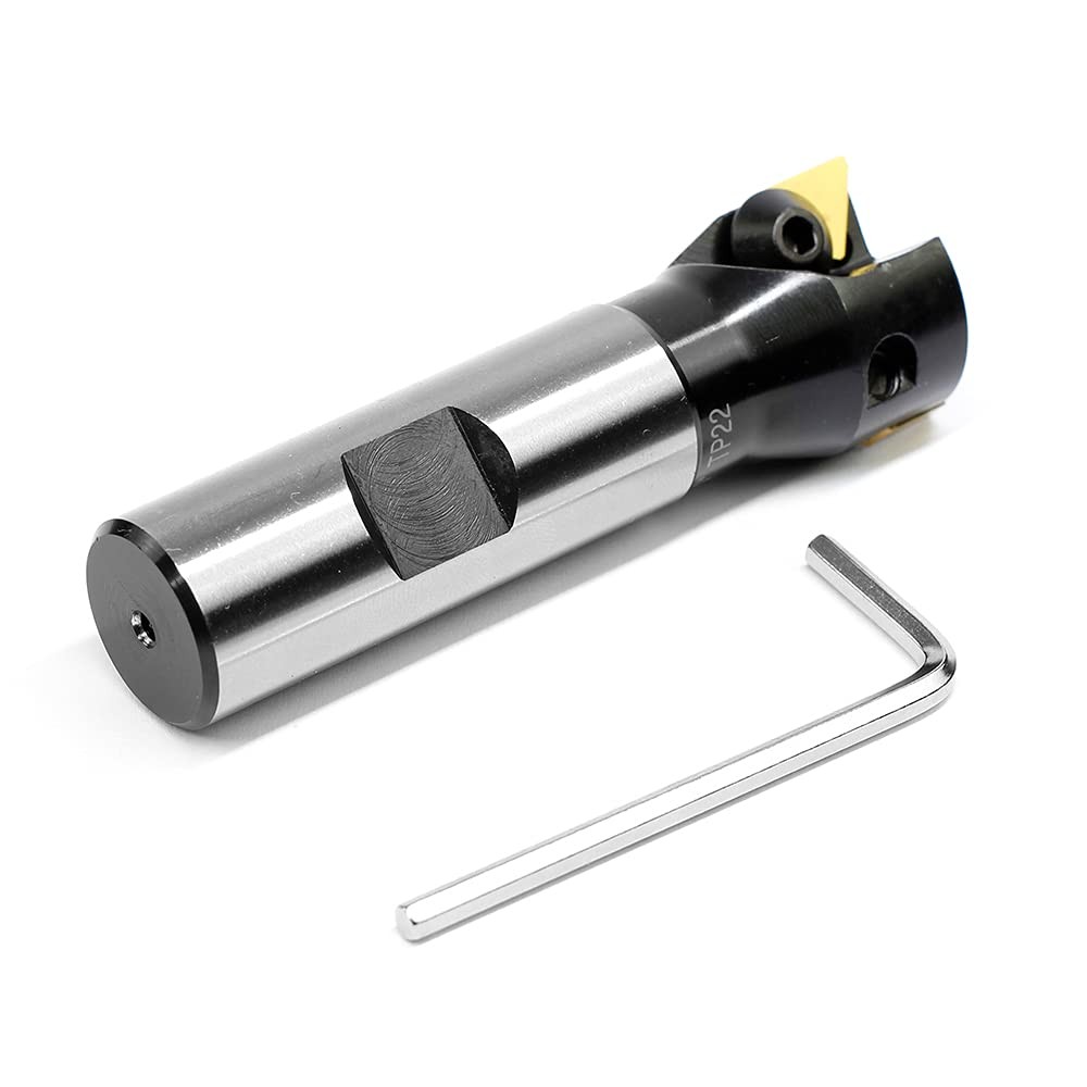 OSCARBIDE 1″ Indexable End Mill 3/4″ Shank 3-1/4″ 1 inch Cutting Diameter