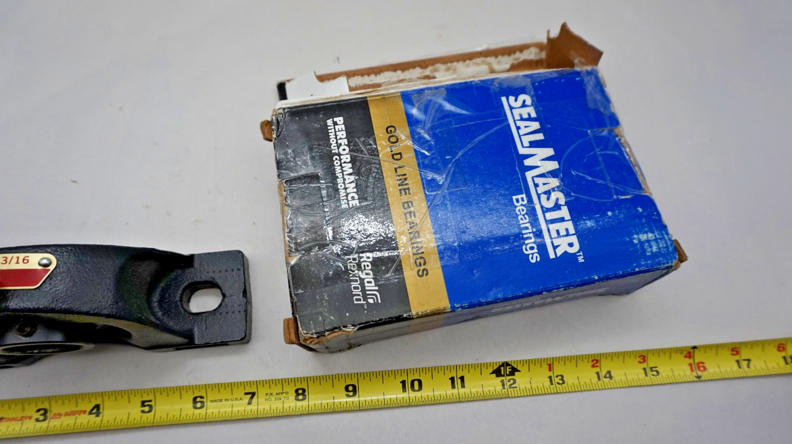 Sealmaster NP-19 Two Bolt Pillow Block Bearing Unit 1 3/16″ Bore 700183