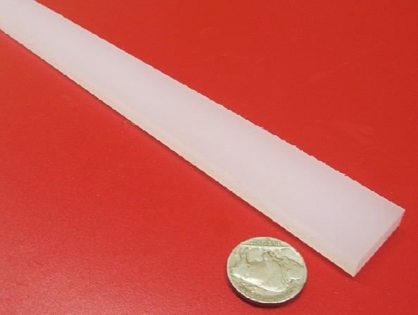 Polypropylene Bar 1/4″ (.250″) Thick x 1.0″ Wide x 48″ Long, 8 pcs, 32 feet