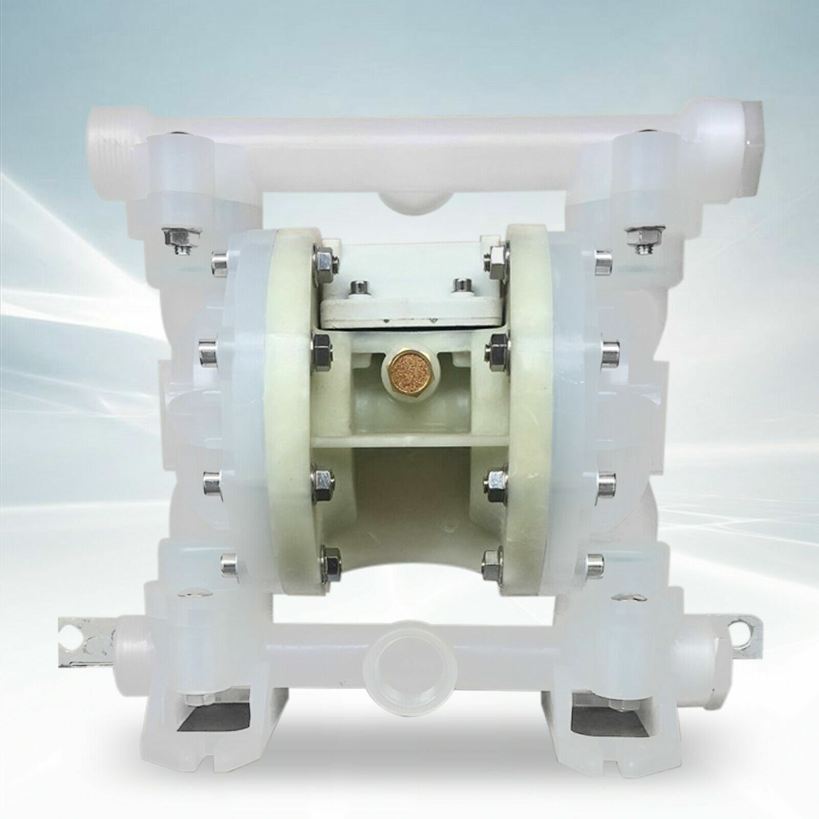 Air-Operated Double Diaphragm Pump Air Poly Pump Chemical Polypropylene