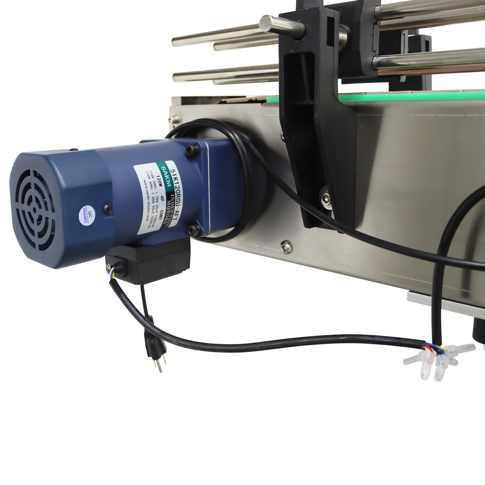 Various Size 110V/60HZ Conveyor Belt Chain Plate Conveyor for Assembly Line