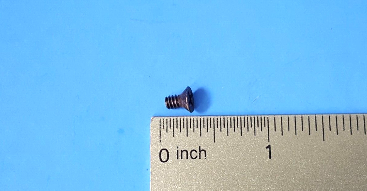 (100 pcs) Machine Screw, #6-32 x1/4″, Philips