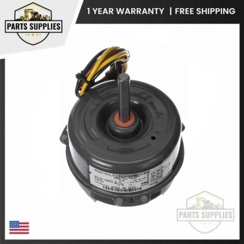 2S004 PEMS 5″ Condenser Fan Motor 1625 RPM 208-230V 1/6 HP for Genteq G2S004 AC