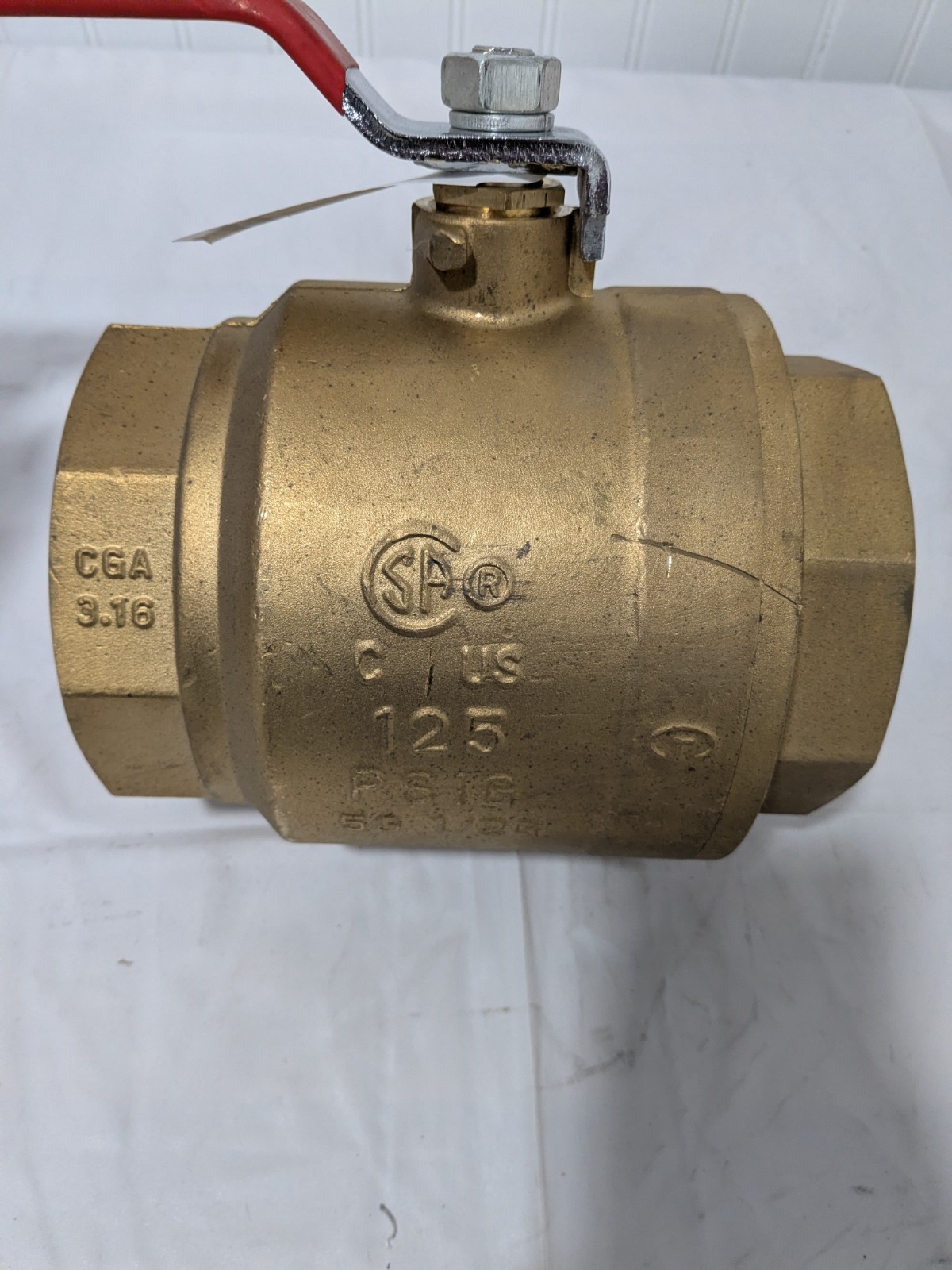 Full Port Manual Ball Valve: 4″ Pipe, Full Port FNPT x FNPT TXN400