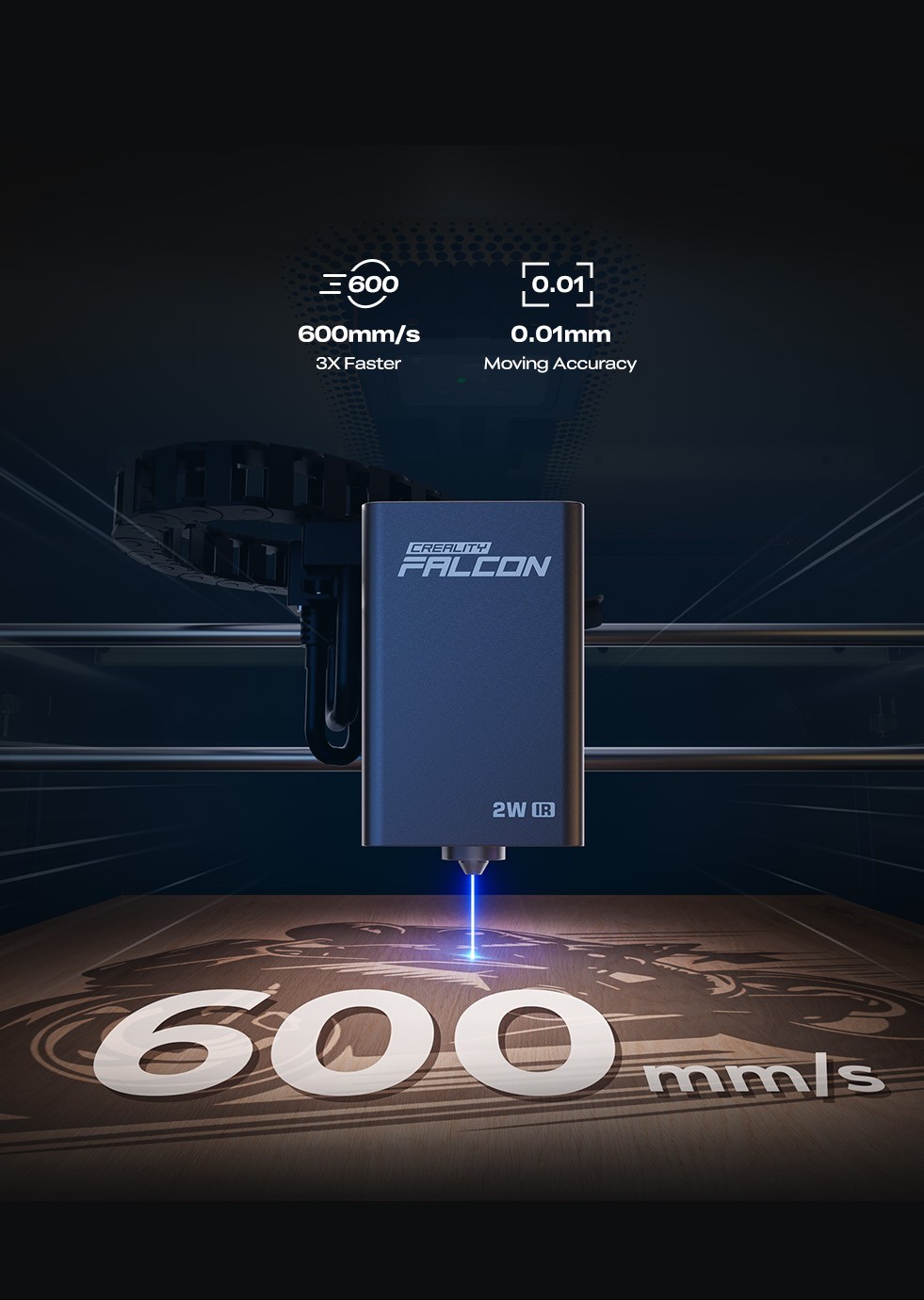 Creality Falcon 2W IR Laser Module for Falcon A1 Pro Laser Engraver