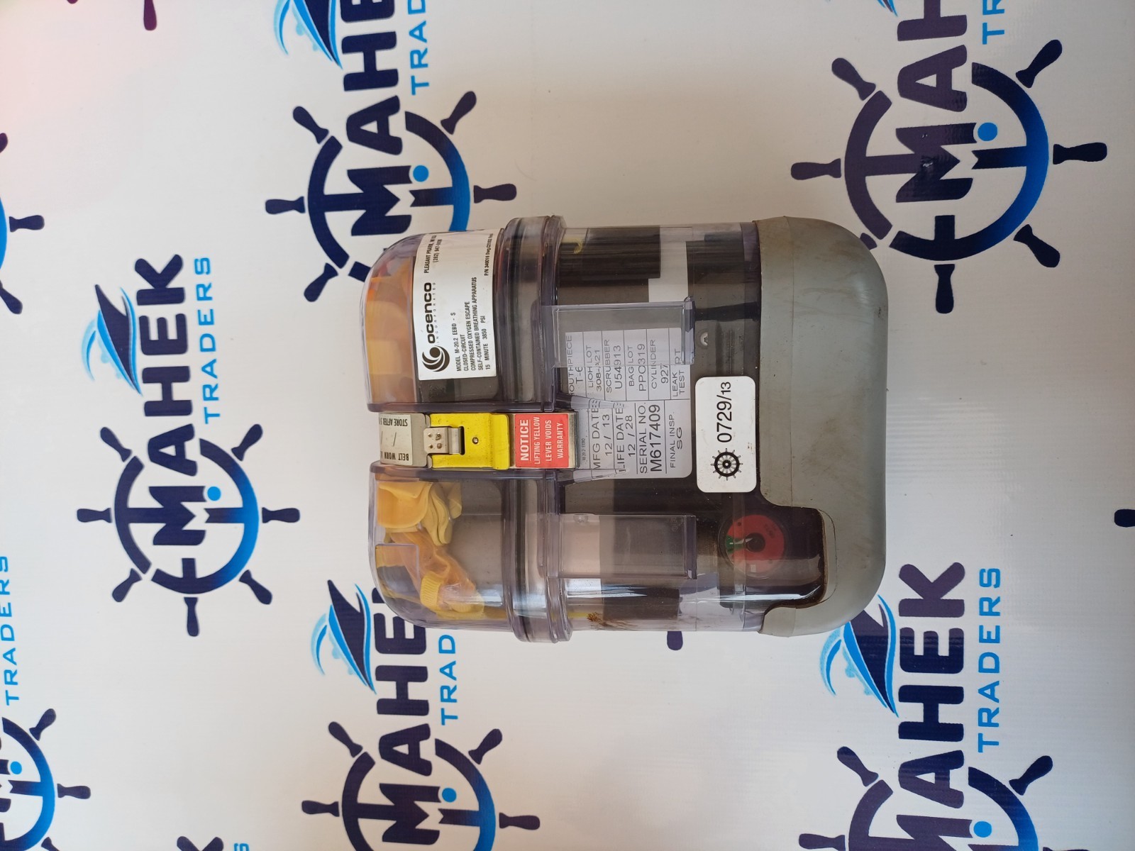 OCENCO EEBD BREATHING DEVICE M-20.2 (LIFE DATE 12/2028)