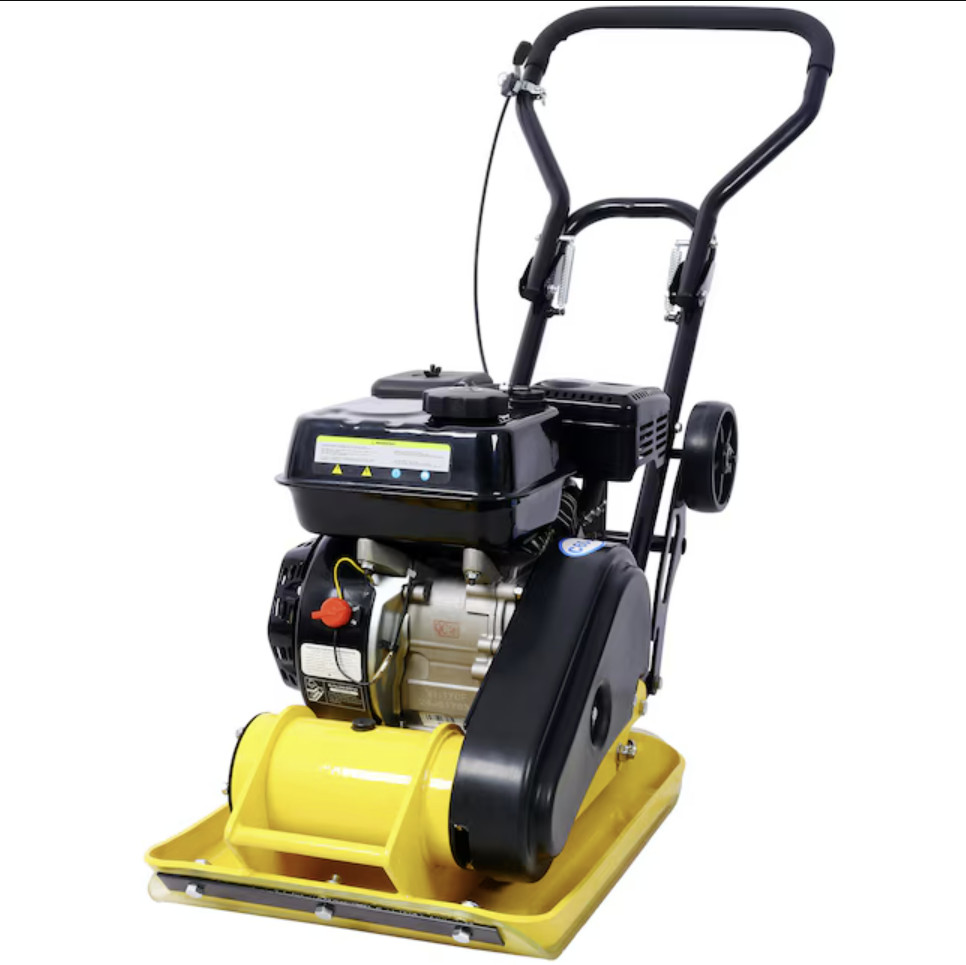 Siavonce 7 HP Plate Compactor For Soil Sand Gravel Asphalt Free Shipping