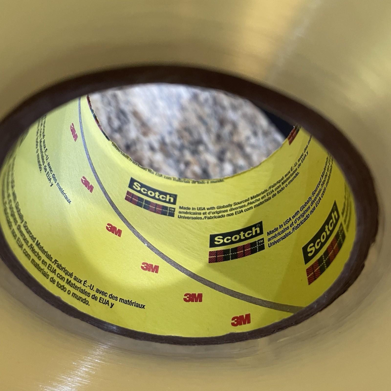 3M Scotch 375+ High Tack Box Sealing/Shipping Tape Clear 72mmX914m 4 Rolls/Case