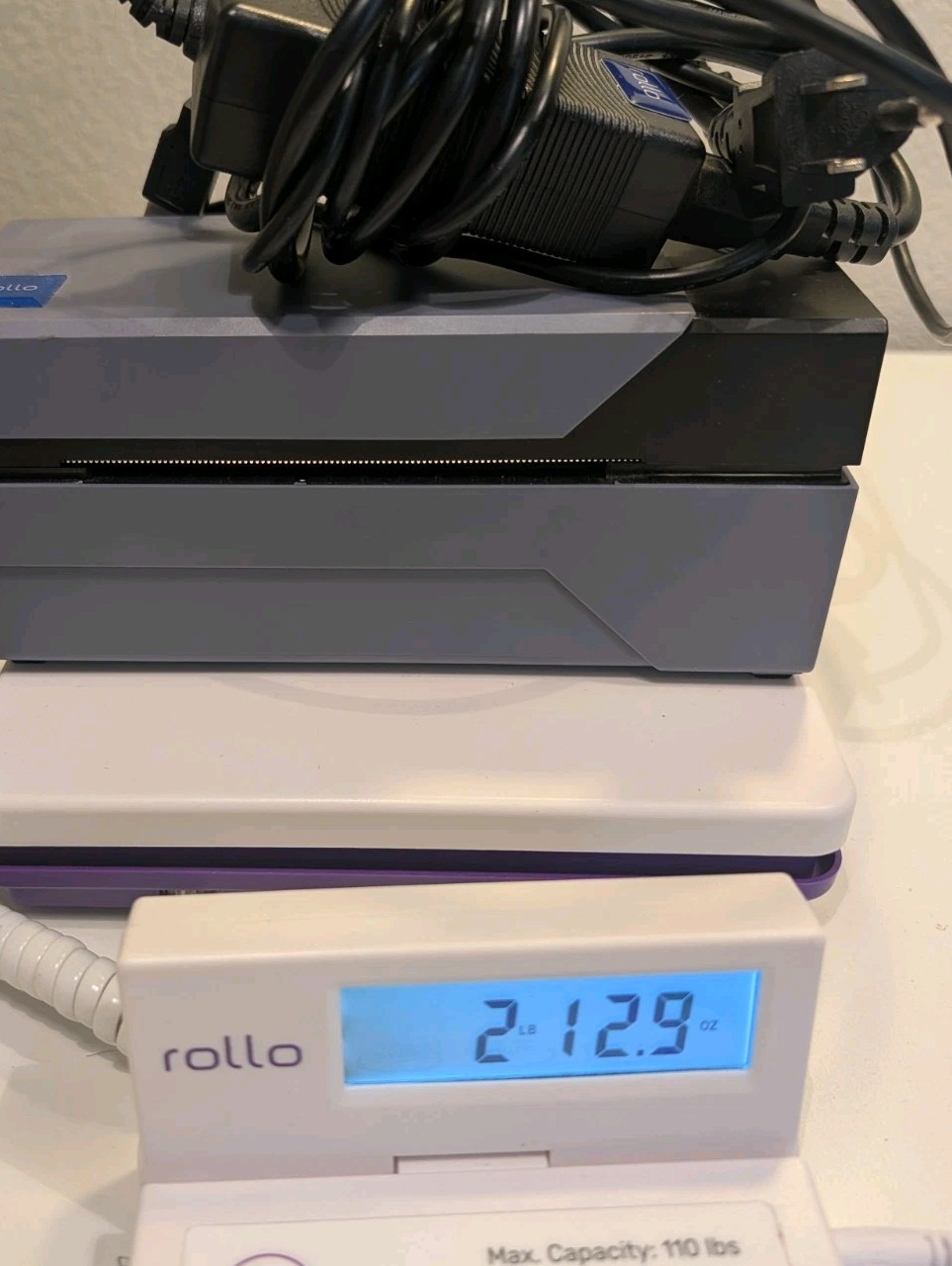 Rollo X1038 Commercial Thermal Shipping Label Printer – Tested Working w/ Cables