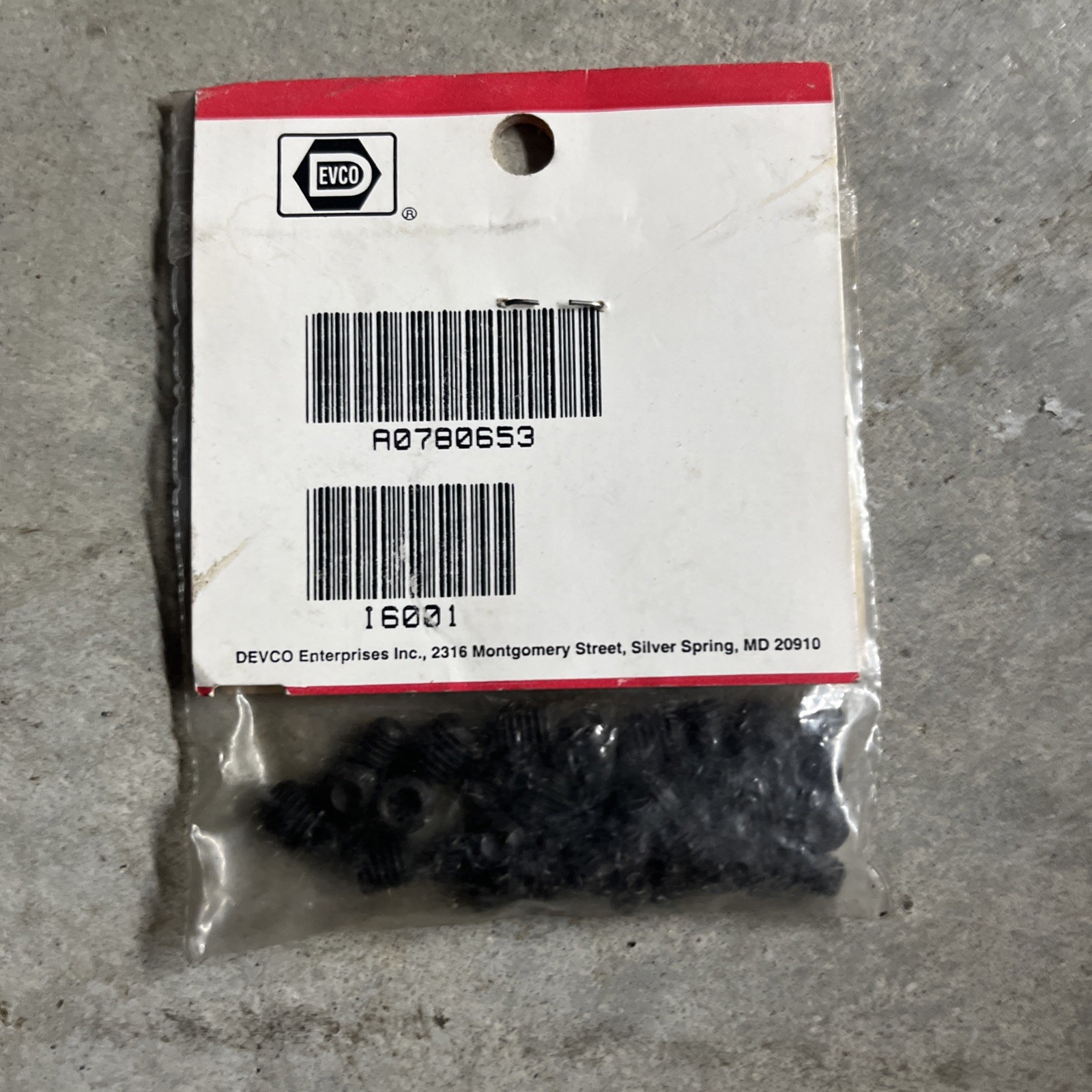 Devco Enterprises Inc Hex Socket Set Screw Assortment EZC-PAK Qty-49 See Details