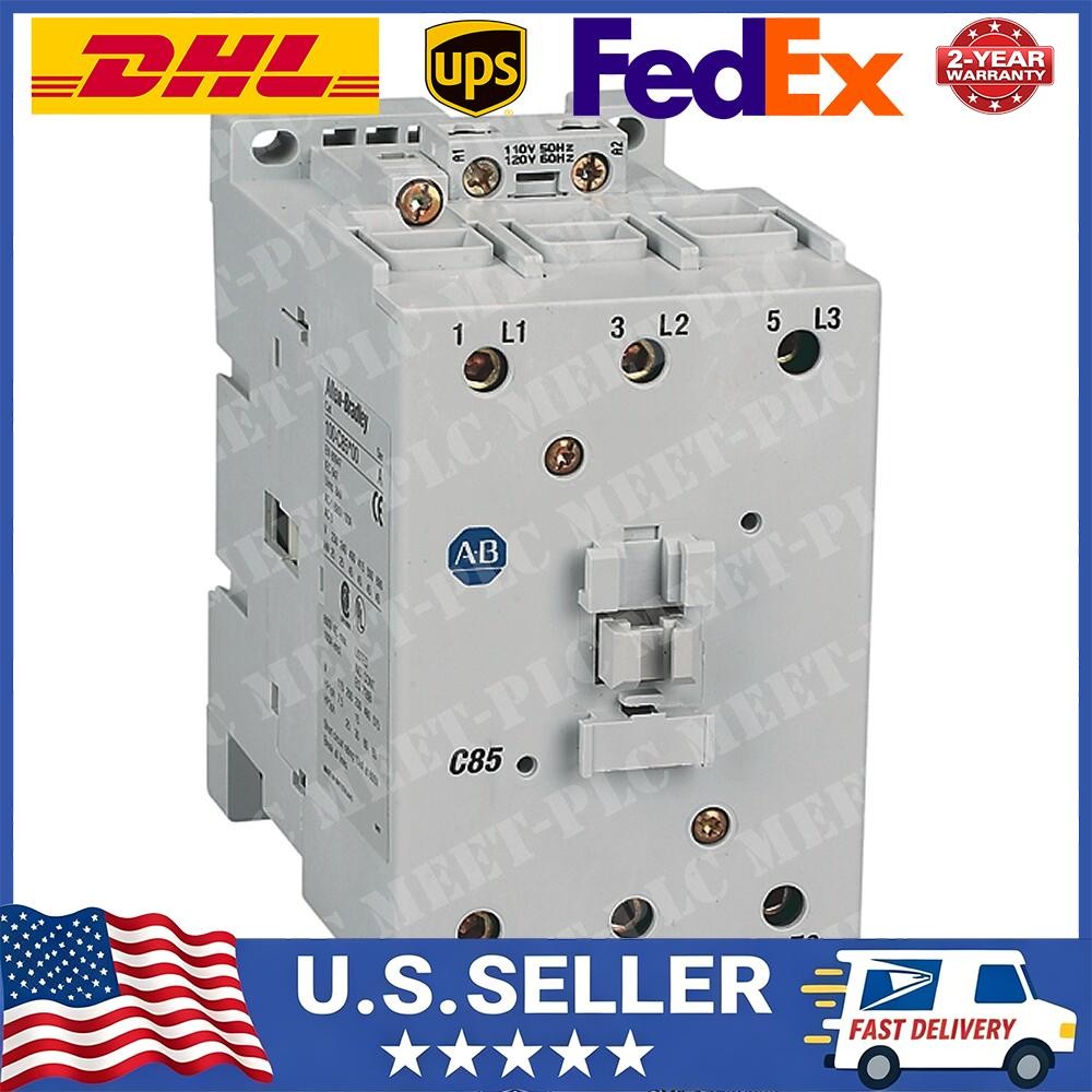 AB 100C85D10 Allen Bradley 100-C85D10 3P 85A 120V Contactor New In Box USA ! AB