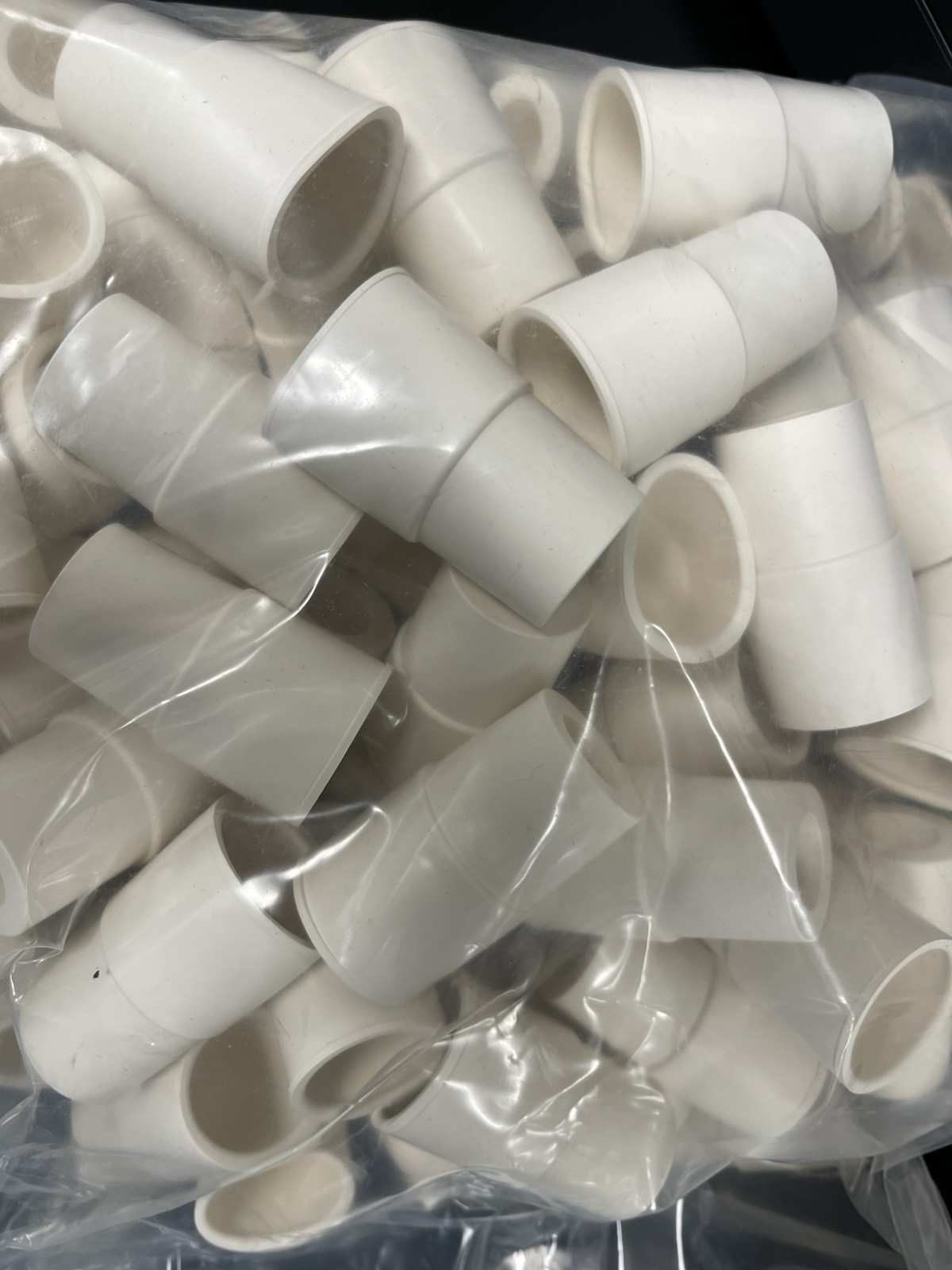 Chemglas Sleeve Type Septum Stopper Size 29/26-29/42,White (Pack 100) Cg-3022-30